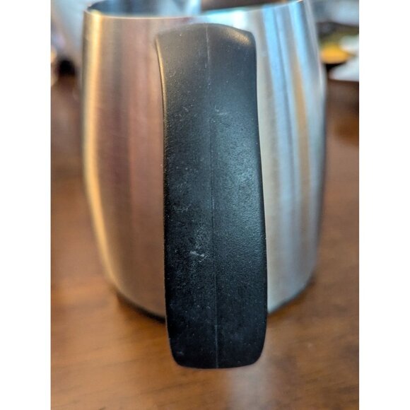 Starbucks Stainless Steel Milk Frothing Pitcher With Black Handle - Picture 4 of 6